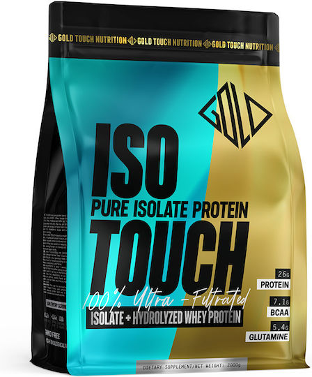 GoldTouch Nutrition Iso Touch 86% Pouch Πρωτεΐνη Ορού Γάλακτος Χωρίς Γλουτένη με Γεύση Chocolate With Hazelnuts 2kg