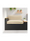 vidaXL Garden Chair Cushion Beige 80x120cm