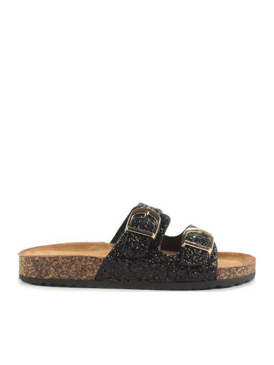 Fshoes Γυναικεία Σανδάλια Μαύρα