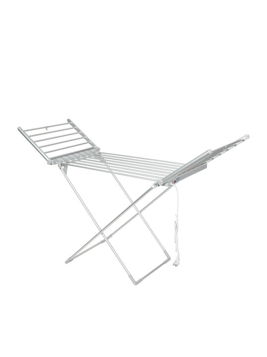Zilan Stainless Steel Folding Electric Floor Clothes Drying Rack 230W with Hanging Length 12m