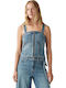 Women's Blouse Corset Blue