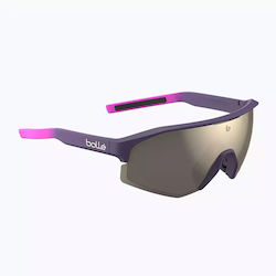 Bollé Lightshifter Sunglasses Burgundy Pink Matte Tns Gold Bollé Lightshifter Sunglasses Burgundy Pink Matte Tns Gold