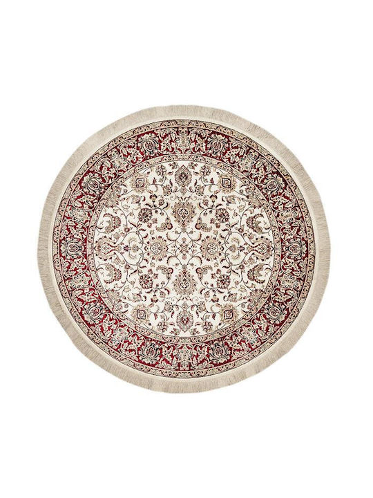 Newplan Sonia 553/301440 R με Κρόσια Φ160cm Εκρού Newplan Sonia 553/301440 R με Κρόσια Φ160cm Εκρού