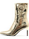 Women's Ankle Boots Gold