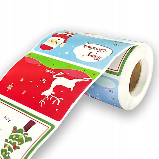 Christmas Self-Adhesive Stickers Bags Envelopes 300 Pieces