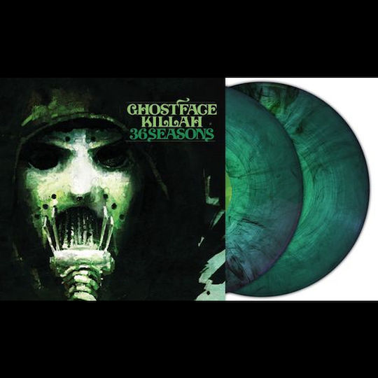 Ghostface Killah 36 Seasons 10th Anniversary Deluxe Edition Turquoise Marble 2 Vinyl