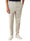 Men's Trousers Chinos Elastic Light Grey Melange