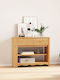 Solid Wood Console Table L89.5xW37xH73cm