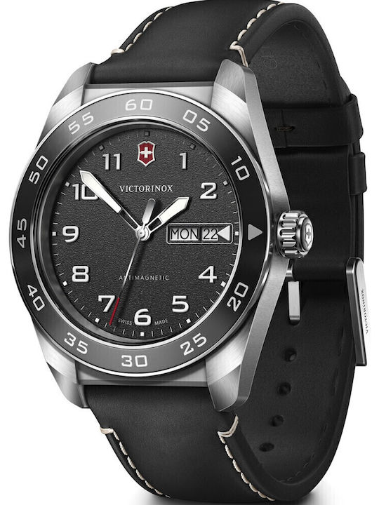 Victorinox Men's Watch 42mm Battery with Black ...