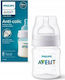 Philips Plastic Baby Bottle Anti-colic with Silicone Teat for 1+ Months 125ml