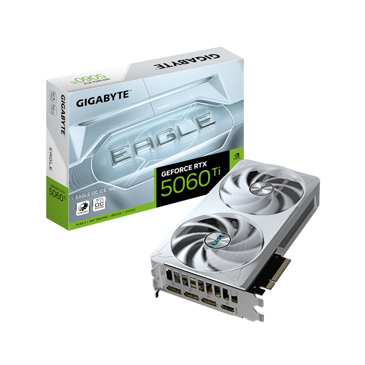 Gigabyte GeForce RTX 5060 Ti 16GB GDDR7 Eagle OC Ice Κάρτα Γραφικών