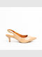 Pointed Toe Beige Heels