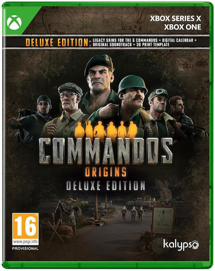 XSX Commandos Origins Deluxe Edition Xbox Series X Game