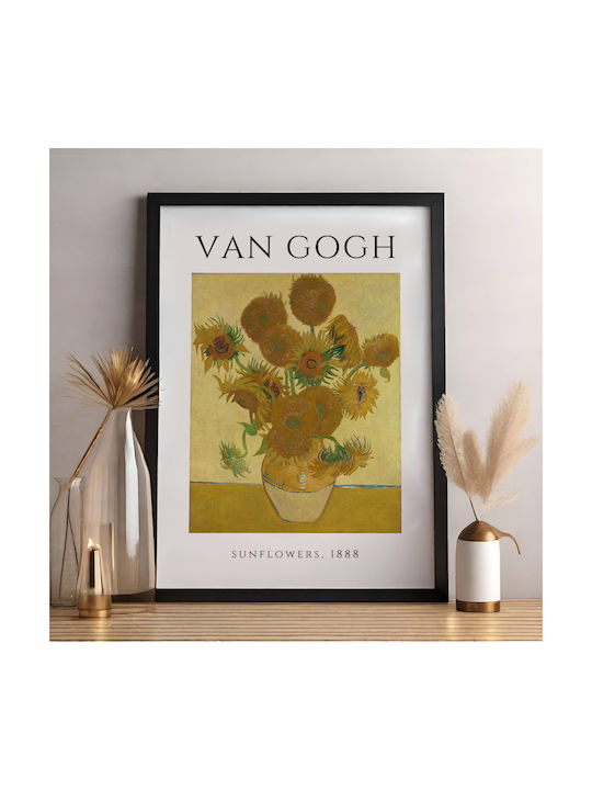 Poster Van Gogh Sunflowers Art006 30cm X 40cm P...