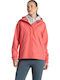 Women's Lifestyle Jacket Waterproof for Winter Pink