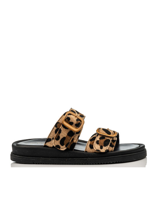 Carad Shoes Γυναικεία Ανατομικά Σανδάλια Καφέ