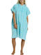 Billabong Cotton Beach Poncho Turquoise