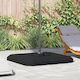 vidaXL Umbrella Base Plastic Square Beige