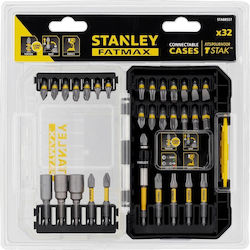 Stanley Σετ 32 Μύτες Κατσαβιδιού Αστέρι / Σταυρός Fatmax