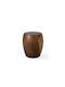 Stool For Living Room Wooden Nual Natural 42x42x54cm