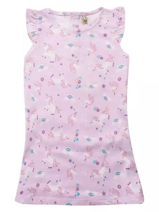 Kinderkleid Ärmellos Lila