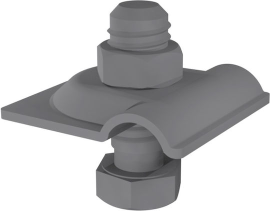 19914 19914 Multi-purpose Clamp 1 Conductor Φ8-12 Profil Pv Φ17|1 Plate & Hexagonal St Tzn