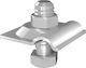 19915 19915 Multi-use Clamp 1 Conductor Φ8-12 Profil Pv Φ17|1 Plate & Hexagonal Ss