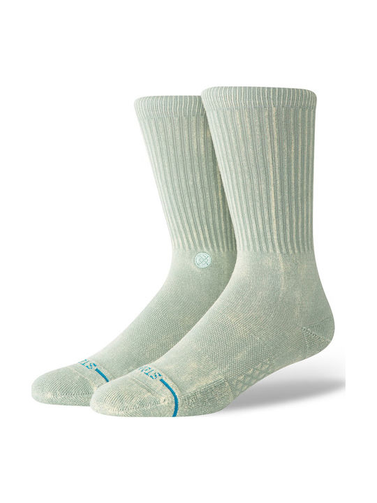 Stance Icon Dyed Athletic Socks Green 1 Pair