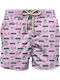 Lighting Micro Men's Swimwear Shorts Pink