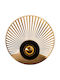 Opviq Lamp Wall with Integrated LED and Warm White Light Yellow 30cm