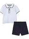 Kids Clothing Set with Shorts Summer 2 Pieces Blue