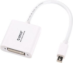 Orico Dmp3d-wh Adapter Minidisplay Port Dvi-d White