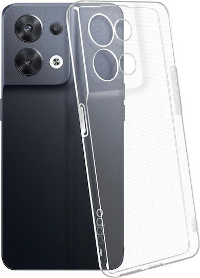 Back Cover Σιλικόνης 0.33mm Διάφανο (Oppo Reno5 5G)