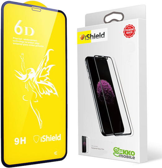 0.33mm Full Glue Tempered Glass Μαύρο (iPhone 11 Pro Max / XS Max)