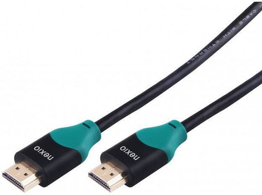 Cablu HDMI V2.0 Masculin-masculin 4k@60hz 1080p Viteză Mare Ethernet Conectori Placati cu Aur 10m Nexio Nx-vn-hd40-10m