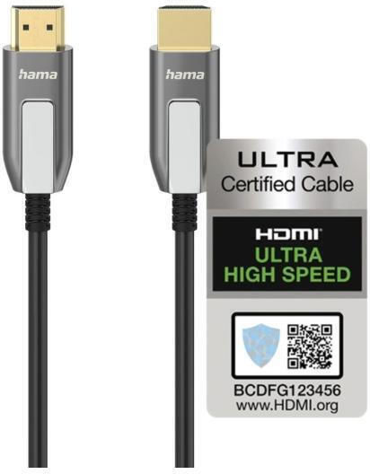 Cablu Hama 205265 HDMI Ultra High Speed 8K Ultra HD 10m Negru