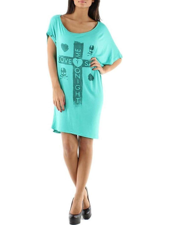 Rouxaki Kleid Ganztägig Grün