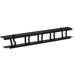 Panou de Management al Cabluiror Spacer Spcm-1uc-bk Tip Capac Orizontal 19" 1u