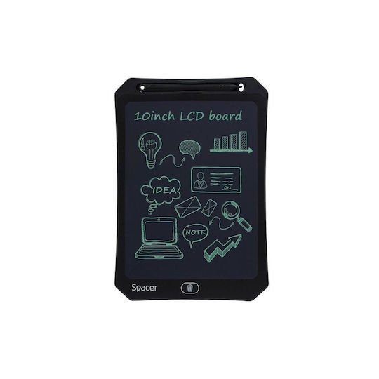 Led Writing Drawing Tablet Spacer 10 Inch Sptb-led-10 Black