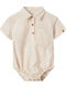 Lil' Atelier Babystrampler Beige