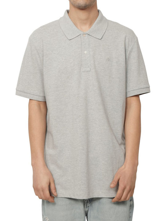 Scotch & Soda Essential Polo Bluse Gray