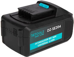 Baterie Detoolz Dz-se204 18V/6Ah