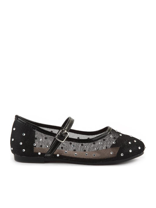 Fshoes Kids Ballerinas with Adjustable Metal Cl...