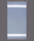 Silk Fashion Beach Towel Blue 180x90cm.