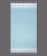 Silk Fashion Πετσέτα Θαλάσσης Γαλάζια 180x90εκ.
