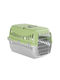 Pet Camelot Cat Carrier Cage 58cm Green