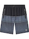 Men's Swimwear Bermuda Black Striped