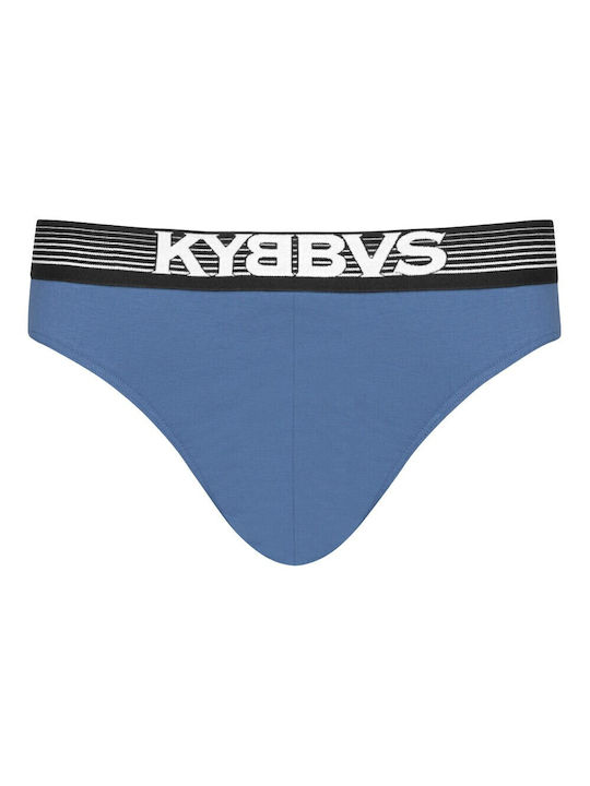 Kybbvs Herren Slips Indigo Blue 1Packung