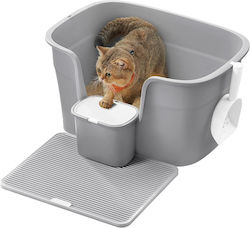Feandrea Becken für Ecktoiletten Gray