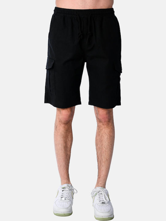 Ανδρική Βερμούδα Cargo Black